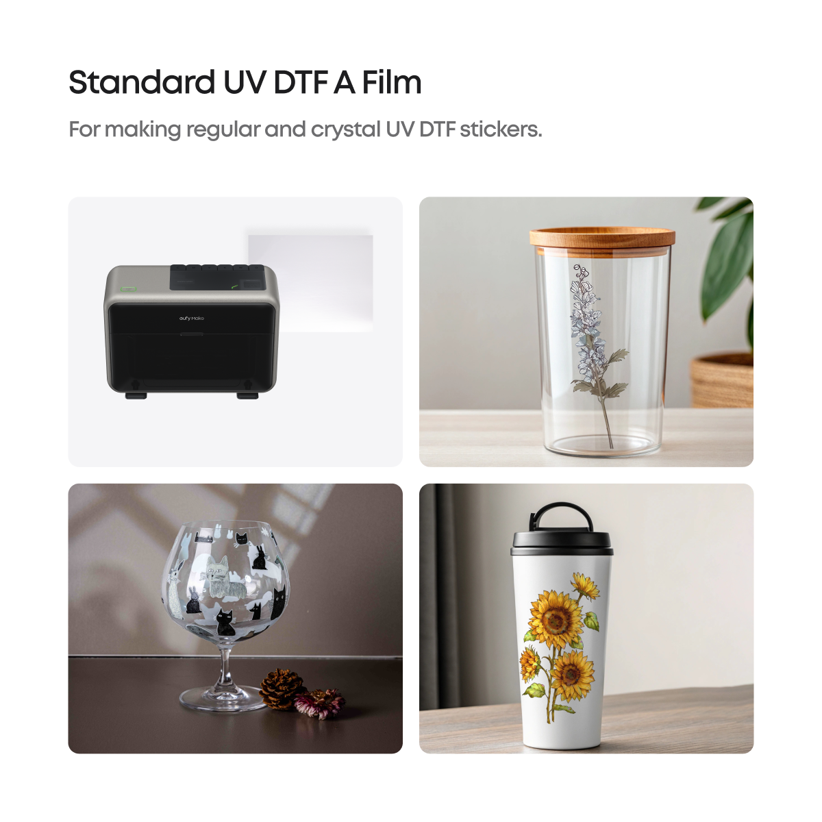 eufyMake UV DTF Laminating Machine Material Kit