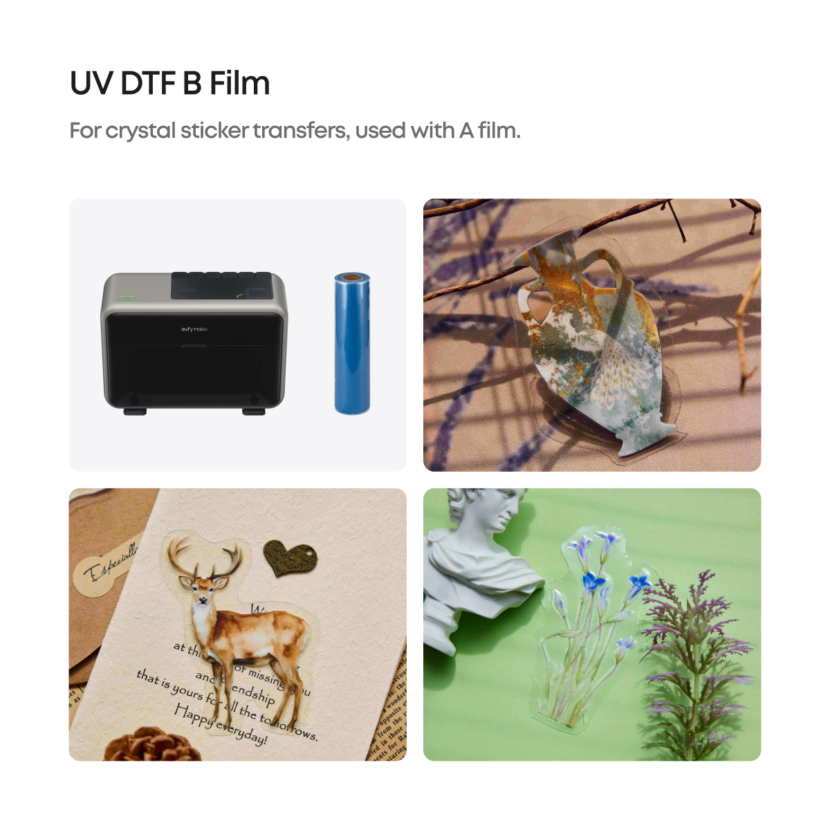 eufyMake UV DTF Laminating Machine Material Kit