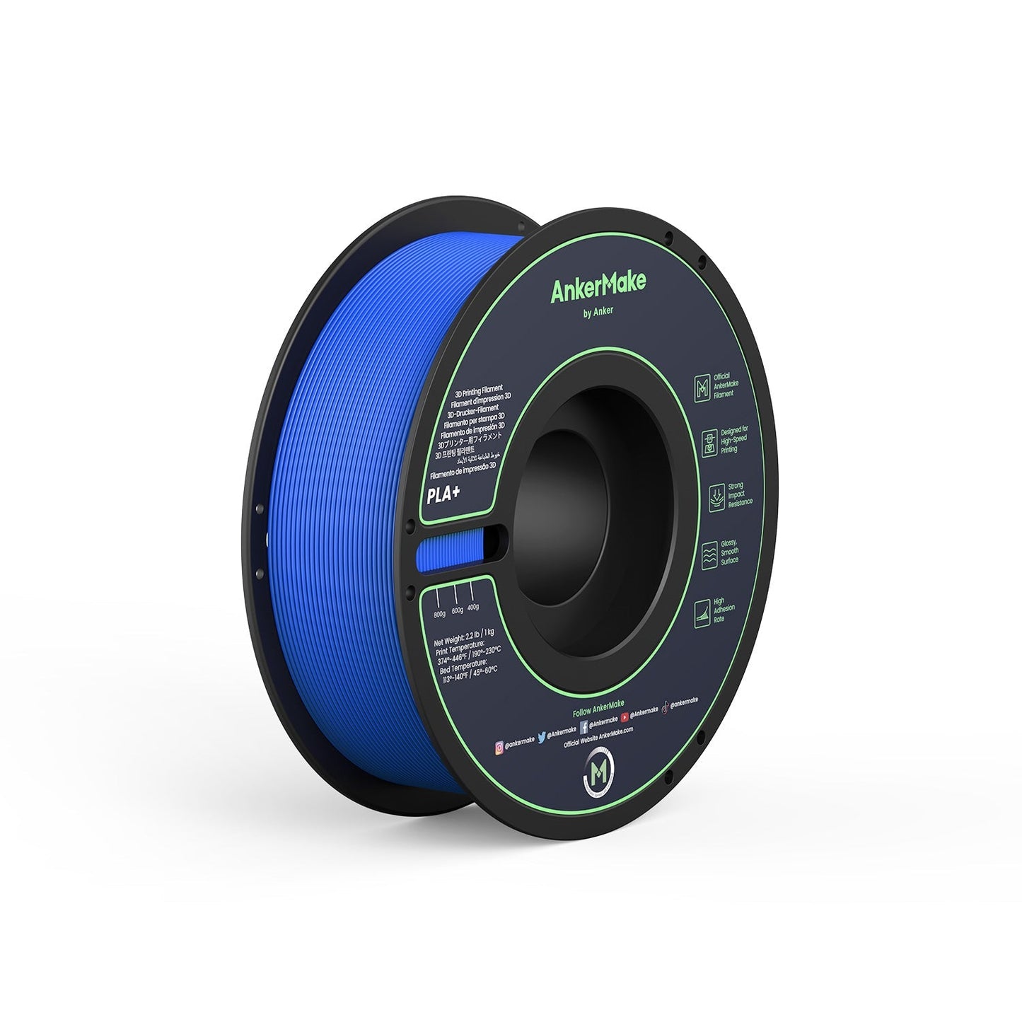 AnkerMake PLA+ Filament  (2-Pack)