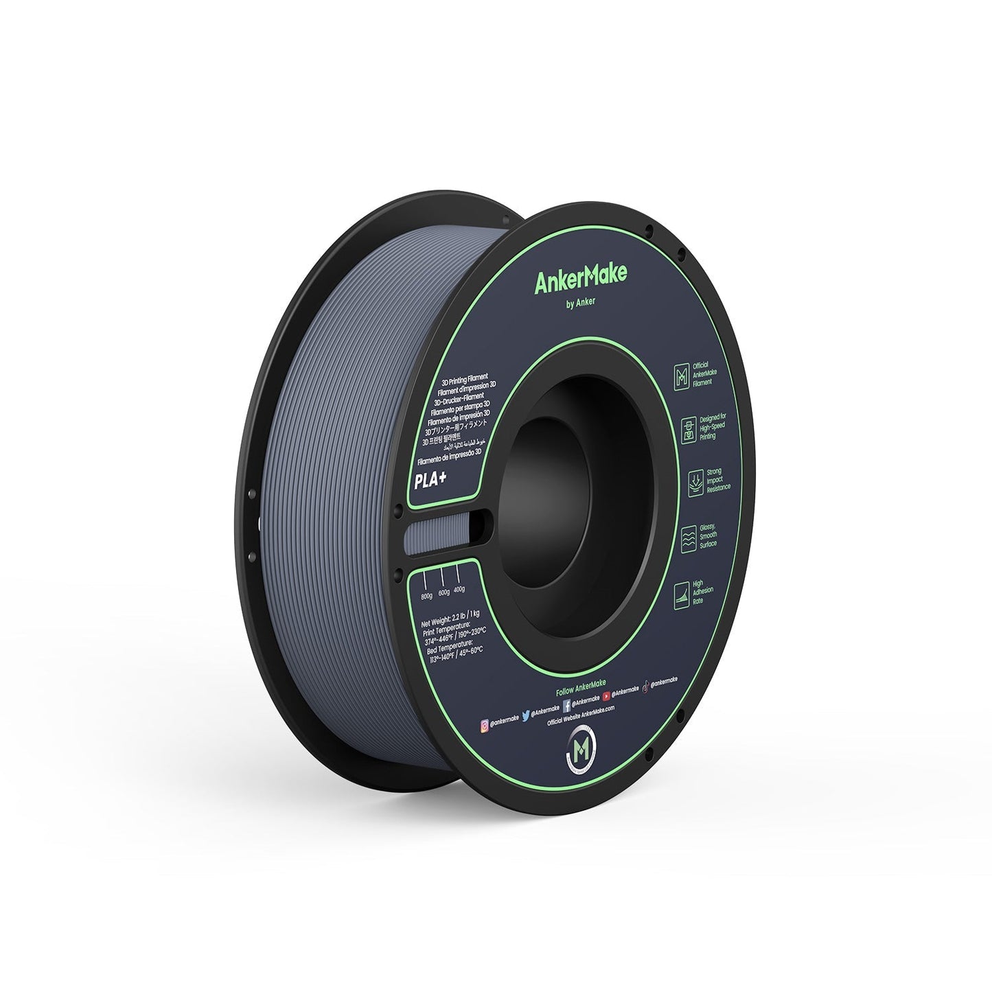 AnkerMake PLA+ Filament  (2-Pack)